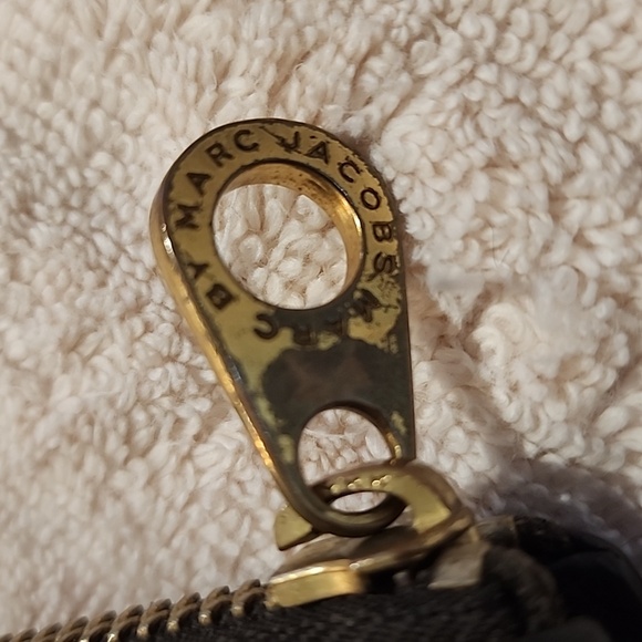 🐉MARC BY MARC JACOBS🐉TRI WORKWEAR LONG ZIPPER WALLET 🐉BROWN LEATHER🐉VGUC🐉 - Picture 5 of 16